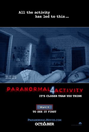 Paranormal Activity 4 / პარანორმალური მოვლენა 4